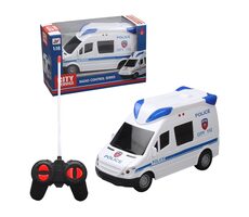 MaDe 14784 Auto policajné na diaľkové ovládanie / 21 cm / od 6 rokov