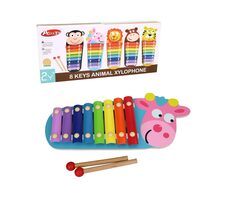 MaDe 20317 Drevený xylofón / 34 cm / od 2 rokov