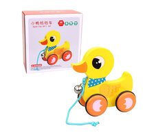 MaDe 20357 Drevené ťahadlo kačica / 14,5 cm / od 3 rokov