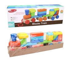 MaDe Drevené ťahadlo vláčik /35 cm/ od 18 mesiacov