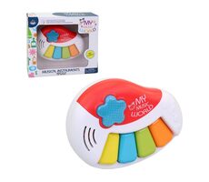 MaDe 16106 Piáko elektronické na batérie / 13 x 10 x 5 cm / od 3 rokov