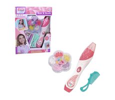 MaDe 16101 Súprava na zaplietanie korálikov do vlasov / 28,5 x 5,2 x 33,8 cm / od 5 rokov