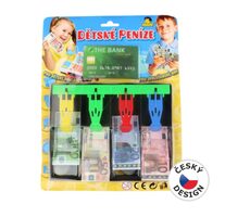 MaDe 96906 Pokladňa s peniazmi - Euro / 28 x 22 cm / od 3 rokov