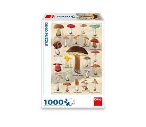 Dino Puzzle Huby koláž / 1000 dielikov / od 15 rokov