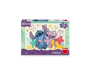 Dino Puzzle Stitch a Angel / 24 dielikov / od 4 rokov