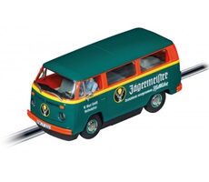 Carrera D132 VW BUS T2b Jagermeister / mierka 1:32 / zelená