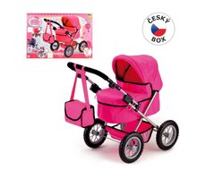 MaDe 74845 Adelka Kočík ružová / od 3 rokov