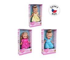 MaDe 00892 Bábika princezná v boxe /27 cm/ od 3 rokov