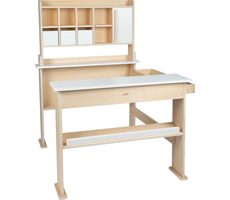 Small Foot Drevený predajný stánok biela / od 3 rokov