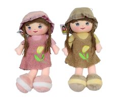 MaDe Bábika handrová s klobúkom / 40 cm / od 3 rokov