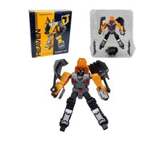 MaDe 16336 Robot, transformácia, buldozér / od 3 rokov