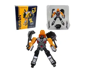 MaDe 16336 Robot, transformácia, buldozér / od 3 rokov