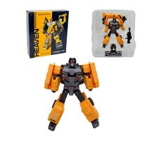 MaDe 16338 Robot, transformácia, žeriav / 13 x 6 x 18 cm / od 3 rokov