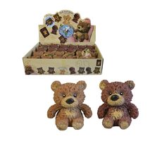 MaDe 01426 Medveď softový 24 ks v boxe / 8 cm / od 3 rokov