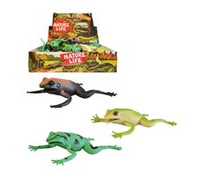 MaDe 01941 Žaba strečová 24 ks v boxe / 17cm / od 3 rokov