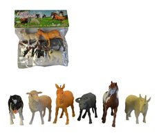 MaDe 02319 Zvieratká domáce / 26 x 26 cm / od 3 rokov