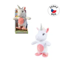 MaDe 04262 Jednorožec opakujúci a chodiaci / 23 cm / od 3 rokov