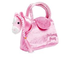 Small Foot Plyšový poník v kabelke Paulina / od 0 rokov
