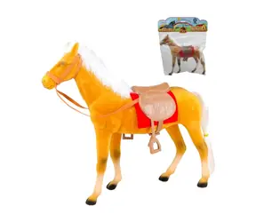 MaDe 15689 Kôň so sedlom / 35 x 32 x 10 cm / od 3 rokov