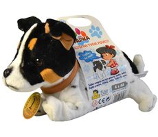 MaDe 74811 Psík Ťapka čiernobiela / 23 cm / od 3 rokov