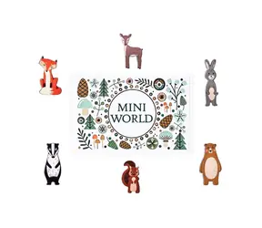 BeWooden Mini svet - Lesní priatelia
