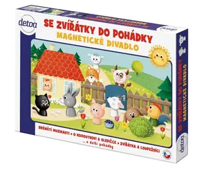 Detoa Magnetické divadlo so zvieratkami do rozprávky