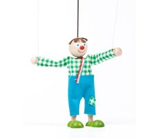 Gerlich Drevená bábka Chlapec Janko