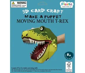 Fiesta Crafts Kreatívna súprava 3D bábka T. rex