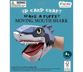 Fiesta Crafts Kreatívna sada 3D bábka Žralok
