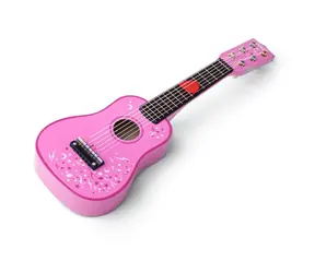 Tidlo Drevená gitara Star ružová