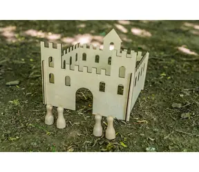 BeWooden Drevený hrad Panáčkovo kráľovstvo