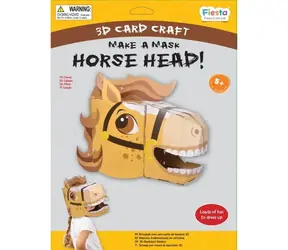 Fiesta Crafts Kreatívna sada 3D maska Kôň