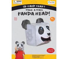 Fiesta Crafts Kreatívna súprava 3D maska Panda