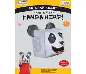 Fiesta Crafts Kreatívna súprava 3D maska Panda