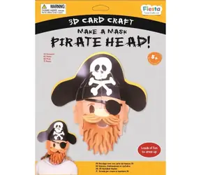 Fiesta Crafts Kreatívna súprava 3D maska Pirát
