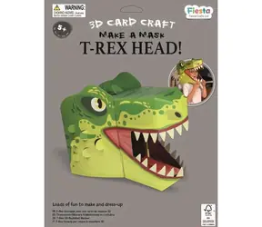 Fiesta Crafts Kreatívna súprava 3D maska T. rex