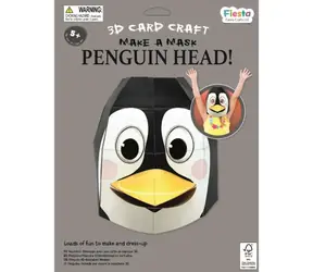 Fiesta Crafts Kreatívna súprava 3D maska Tučniak