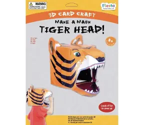 Fiesta Crafts Kreatívna sada 3D maska Tiger