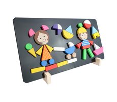 Detoa Magnetické puzzle Deti