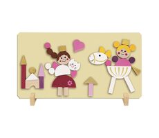 Detoa Magnetické puzzle princeznej