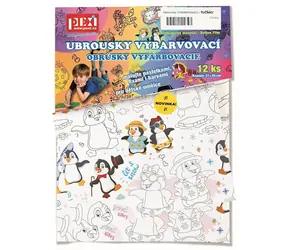 Pexi Vyfarbovacie obrúsky - Tučniaky