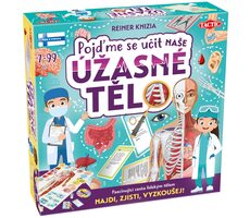 Asmodee Poďme sa učiť: Naše úžasné telo / Dĺžka hry: 16-30 minút / Počet hráčov: 2-5 / od 7 rokov