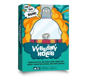 Asmodee Výbušný holub / Dĺžka hry: 15 minút / Počet hráčov: 3 + / od 7 rokov 