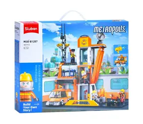 Sluban Metropolis M38-B1287 Záchranárske veliteľstvo / počet dielikov: 407 / od 6 rokov