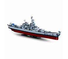 Sluban Model Bricks M38-B1291 Bojová loď USS Missouri 1:350 / od 10 rokov