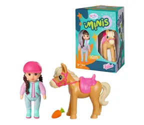 Zapf Creation BABY born Minis Súprava s koníkom a bábikou / od 3 rokov