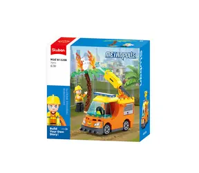 Sluban Metropolis M38-B1328B Záchranné vozidlo / počet dielikov: 75 / od 6 rokov