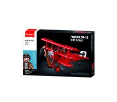 Sluban Model Bricks M38-B1292 Trojplošník Fokker DR-1 1.35 / počet dielikov: 281 / od 8 rokov