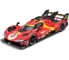 Bburago Ferrari Racing - 499P LMH #50 červená / 1:18 / od 14 rokov