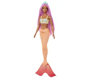 Mattel Barbie rozprávková morská panna - žltá